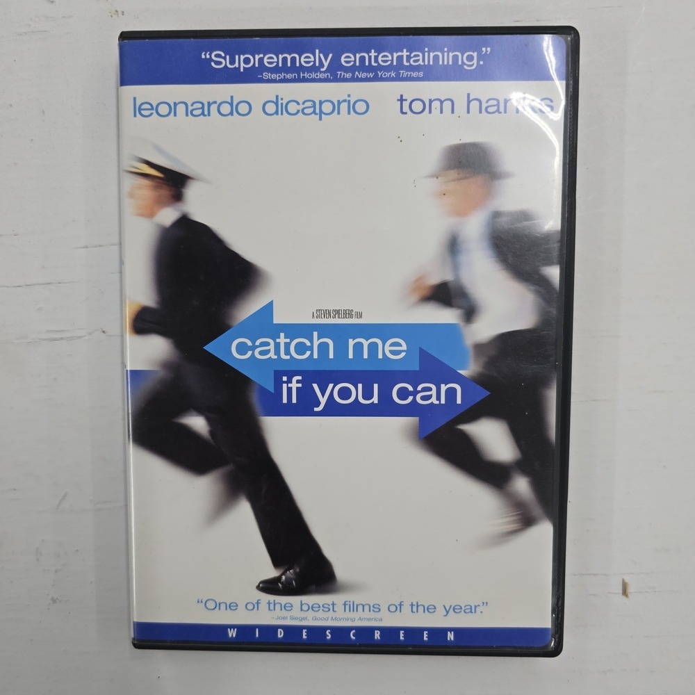 Steven Spielberg Catch Me If You Can DVD 2-Disc Widescreen 2003 DiCaprio Hanks